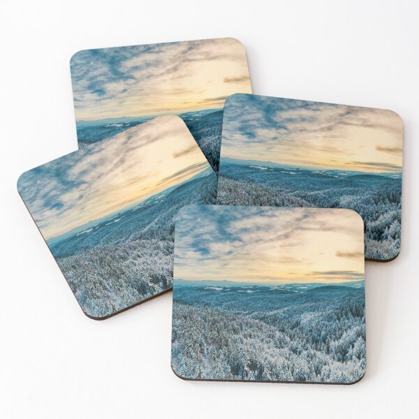 Item preview, Mountains at Winter Drone Photography  designed and sold by DroneOps.