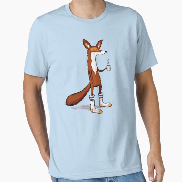 Item preview, Fox in Tube Socks - drinking coffee designed and sold by Ben Walker-Storey.