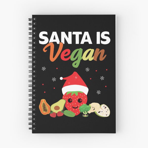Item preview, Santa Is Vegan, Vegan Live, Merry Christmas Vegans and Vegatarians designed and sold by Shirtflyer.