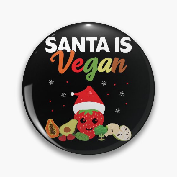 Artikelvorschau, Santa Is Vegan, Vegan Live, Frohe Weihnachten Veganer und Vegatarier entworfen und verkauft von Shirtflyer.