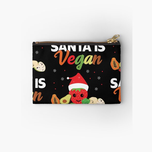 Item preview, Santa Is Vegan, Vegan Live, Merry Christmas Vegans and Vegatarians designed and sold by Shirtflyer.