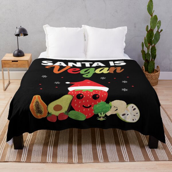 Item preview, Santa Is Vegan, Vegan Live, Merry Christmas Vegans and Vegatarians designed and sold by Shirtflyer.