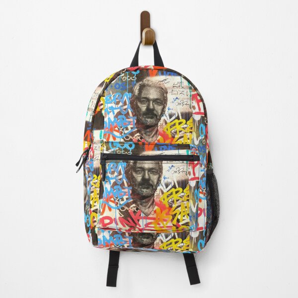 Item preview, Julian Assange Graffiti Pop Art designed and sold by WE-ARE-BANKSY.