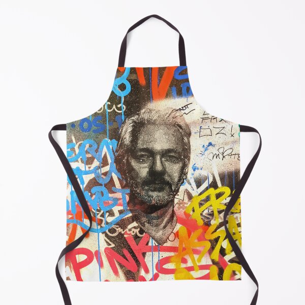 Item preview, Julian Assange Graffiti Pop Art designed and sold by WE-ARE-BANKSY.
