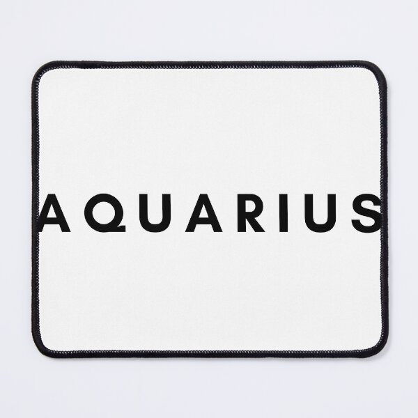 Item preview, AQUARIUS ZODIAC SIGN TEXT ASTROLOGY designed and sold by faizaart.