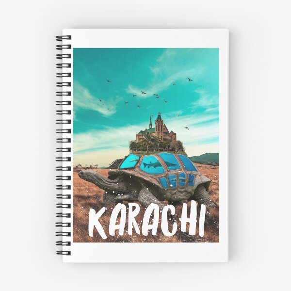 Item preview, Turtle Beach of Karachi. Karachi -Sindh - Turtle - Beach - Kolachi - Blue - Sky - Clouds - Birds - Sand - Brown - Pakistan designed and sold by TheNatureTalent.
