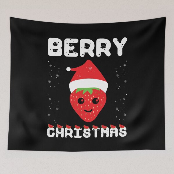 Artikelvorschau, Berry Christmas, Vegan Live, Frohe Weihnachten Veganer entworfen und verkauft von Shirtflyer.