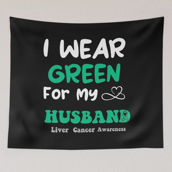 Item preview, I Wear Green For My Husband Liver Cancer Awareness designed and sold by uwart.