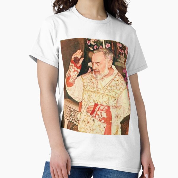 Saint Padre Pio Classic T-Shirt