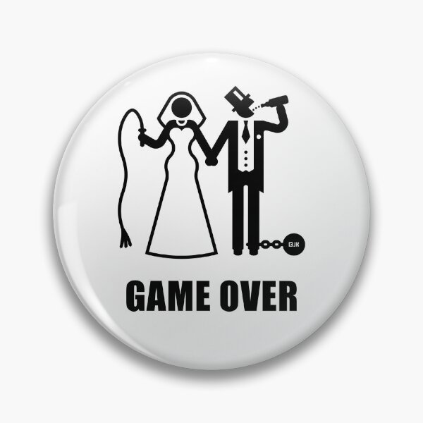 Item preview, Game Over (Whip / Beer / Newlyweds / Black) designed and sold by MrFaulbaum.