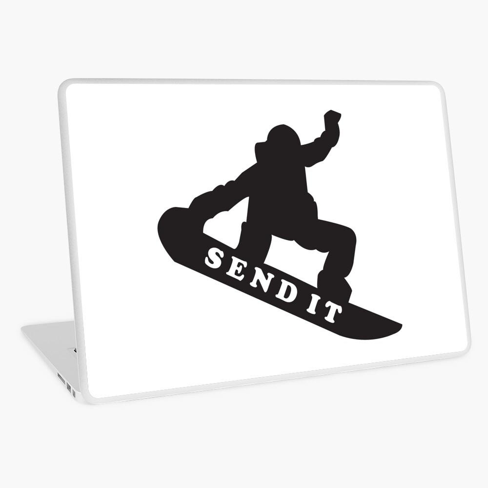 Snowboard Send It Icon Sticker for Sale by sendithomie