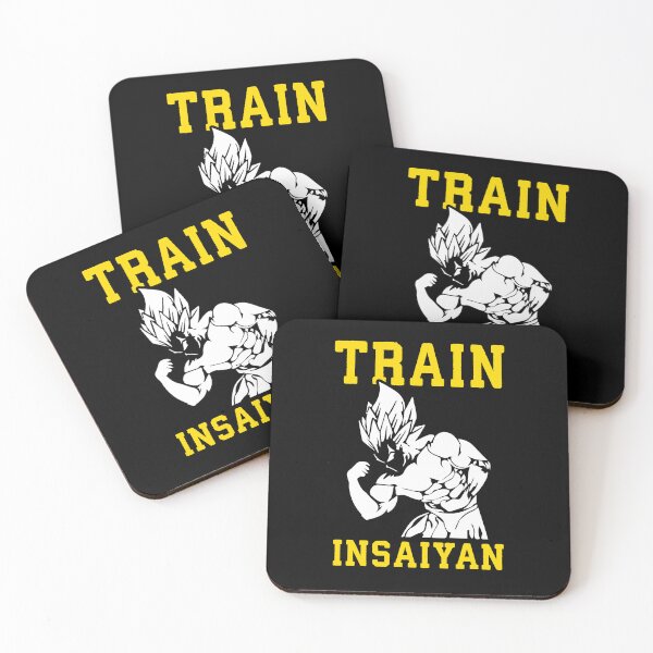 Item preview, Train Insaiyan, Anime Gym Motivation - Dragon Ball - Super Saiyan designed and sold by veggieflex.
