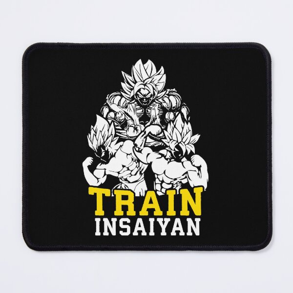 Item preview, Train Insaiyan, Anime Gym Motivation - Dragon Ball - Super Saiyan designed and sold by veggieflex.