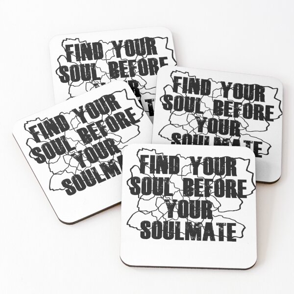 Item preview, Find your soul before your soulmate [black] designed and sold by anstore0.