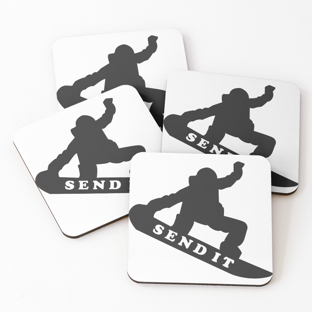 Snowboard Send It Icon Sticker for Sale by sendithomie