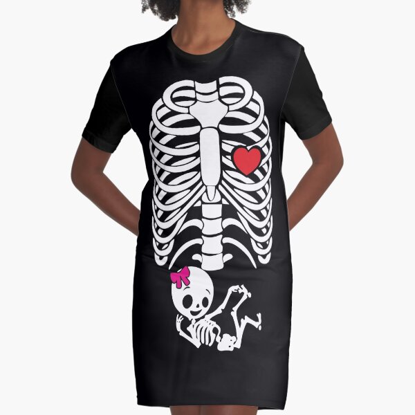 Vestido camiseta «Embarazo Halloween T-shirts» evaspark | Redbubble