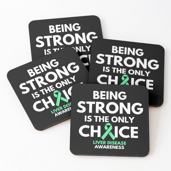 Item preview, Being Strong Is The Only Choice Liver Disease Awareness designed and sold by Color-Sparkle.
