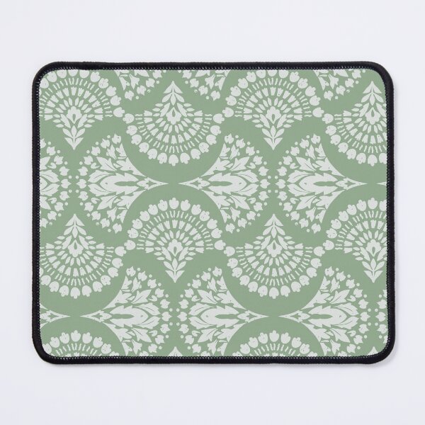 Item preview, Sage Green Aesthetics Ornate Boho Pattern designed and sold by meggydesigns.
