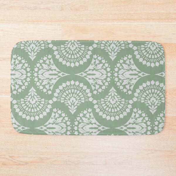 Item preview, Sage Green Aesthetics Ornate Boho Pattern designed and sold by meggydesigns.