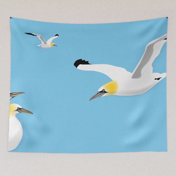 Item preview, Gannets 2, Brittany, Breizh, BZH designed and sold by NolDesigns.