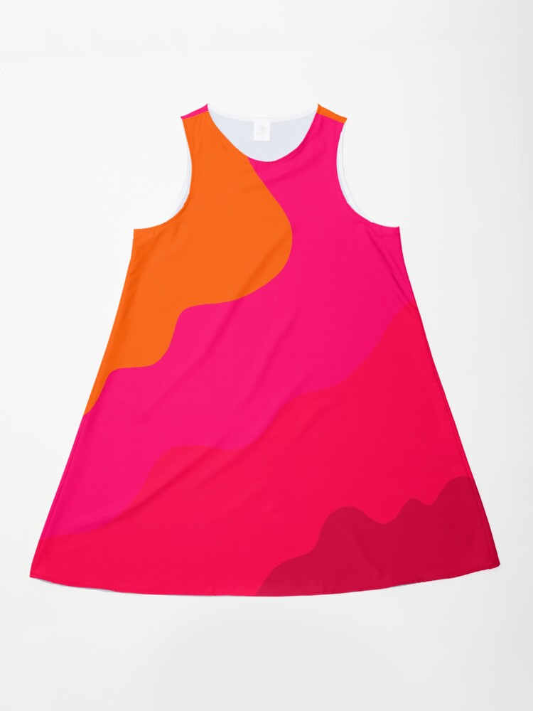 Hot Pink to Orange" A-Line Dress for Sale by KennyLucky | Redbubble Hot Pink to Orange" A-Line Dress for Sale by KennyLucky | Redbubble