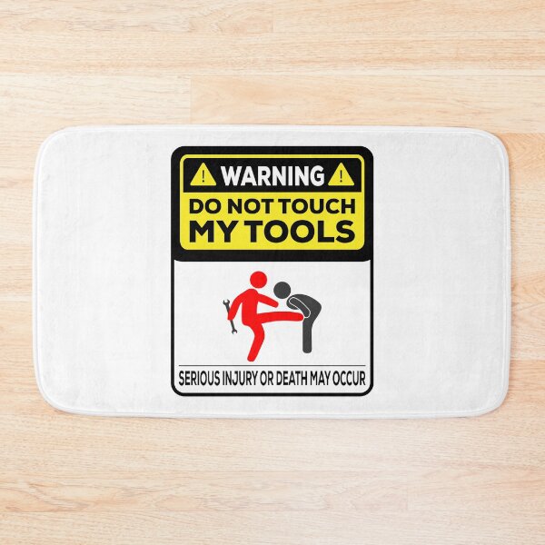 Item preview, My tools warning designed and sold by Keyur44.