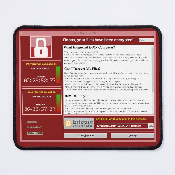 Item preview, WannaCry Ransomware Cybersecurity Fancy Dress designed and sold by Nerd Shizzle.
