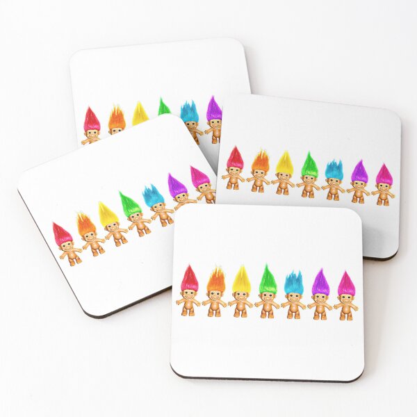 Item preview, Rainbow Trolls designed and sold by Peculiar Peach.