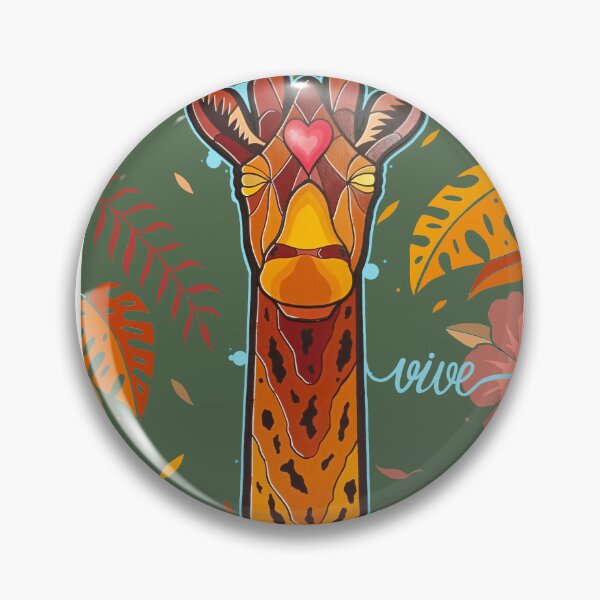 Item preview, Abstrack Giraffe Nature Tropic designed and sold by kdekangaroo.