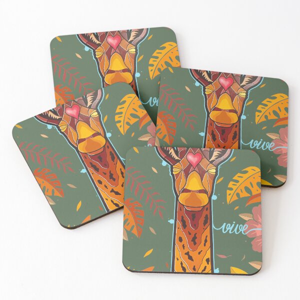 Item preview, Abstrack Giraffe Nature Tropic designed and sold by kdekangaroo.