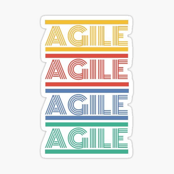 Item preview, AgileScrum designed and sold by 3hornCreations.