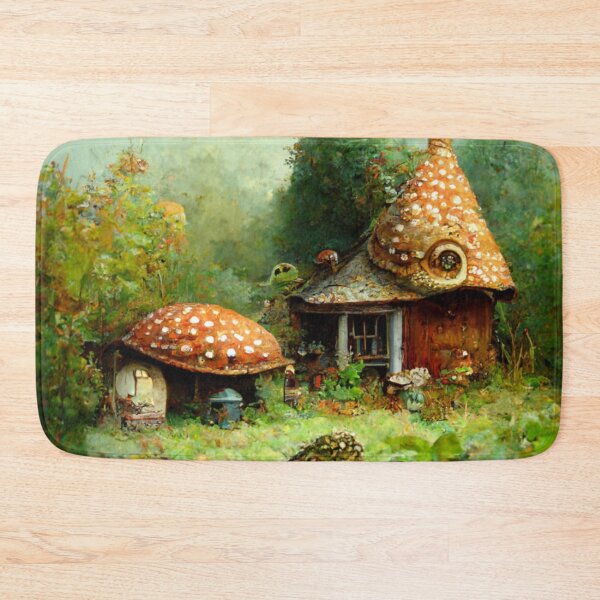 Item preview, Cottage Core Mushroom Hut designed and sold by 3DPerfectPrints.