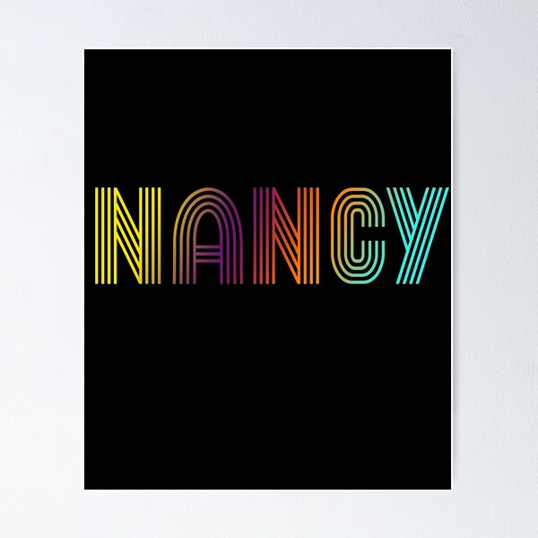 Nancy First Name Meaning Art Print-name 