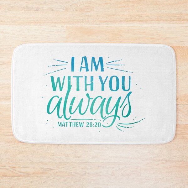 Item preview, Kopie von Matthew 28:20 - I am with you always designed and sold by Motivburg.