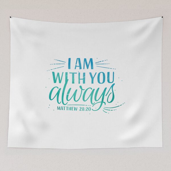 Item preview, Kopie von Matthew 28:20 - I am with you always designed and sold by Motivburg.