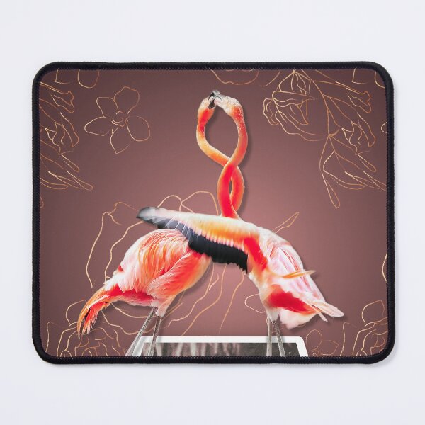 Artikelvorschau, Flamingos verliebt entworfen und verkauft von Melindrea.