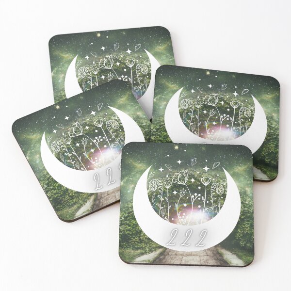Item preview, 222 Floral Moon Garden designed and sold by ThatZenLife.