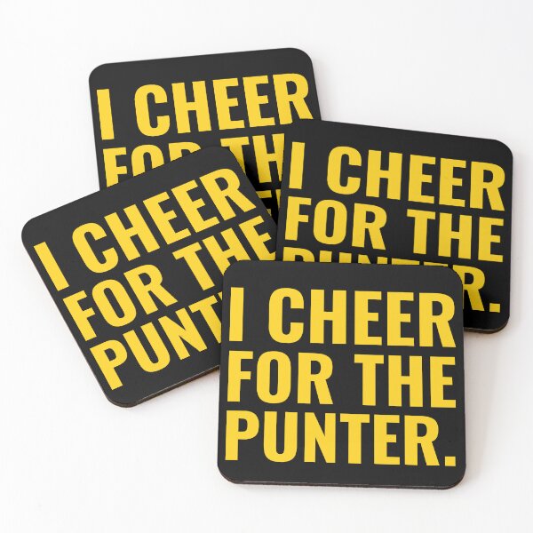 Item preview, I CHEER FOR THE PUNTER designed and sold by StoreGoHard.