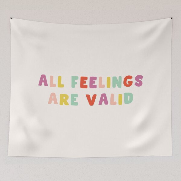 Item preview, All Feelings Are Valid, Psychology designed and sold by Artestygraphic.
