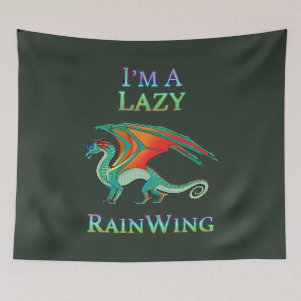 Item preview, I'm a Lazy RainWing designed and sold by VibrantEchoes.