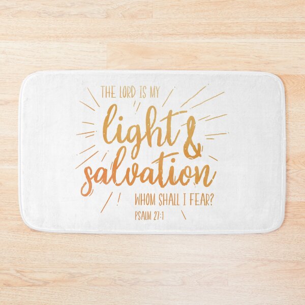 Item preview, Psalm 27 1 - The Lord is my light and salvation designed and sold by Motivburg.