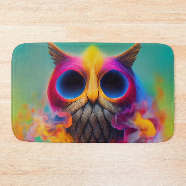 Item preview, Owl in Smoke Form - Created by Artificial Intelligence designed and sold by Created-by-AI.