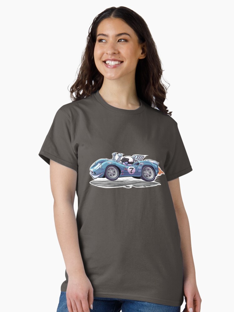 Thumbnail 2 of 7, Classic T-Shirt, Lola T-70 Racecar designed and sold by CraigWoida.