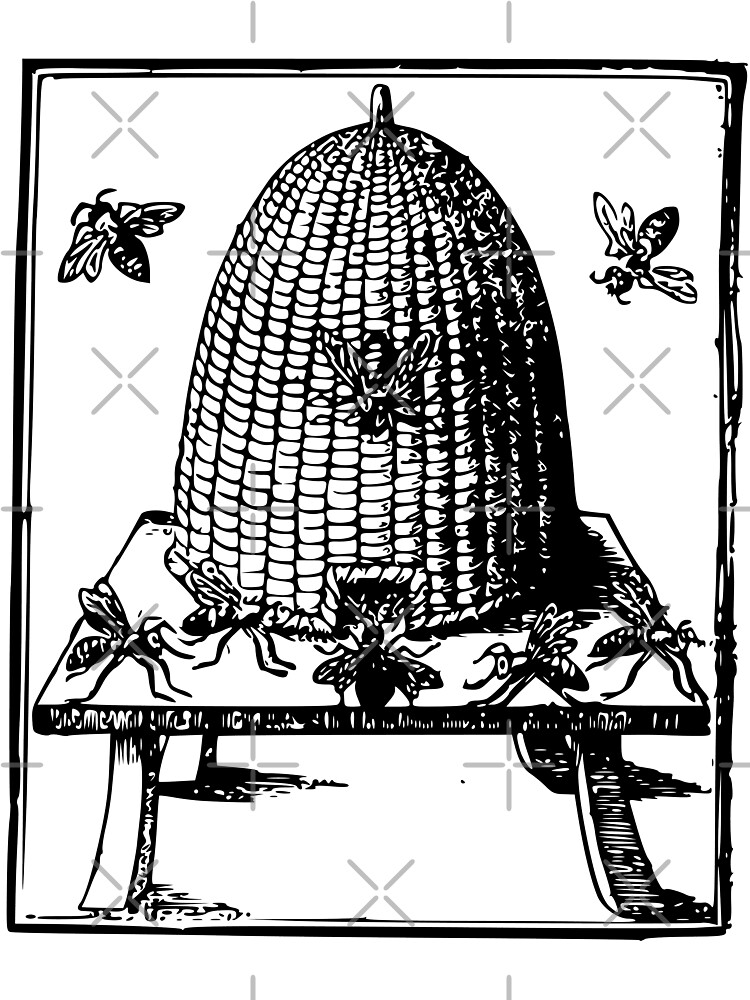 Beehive Illustration