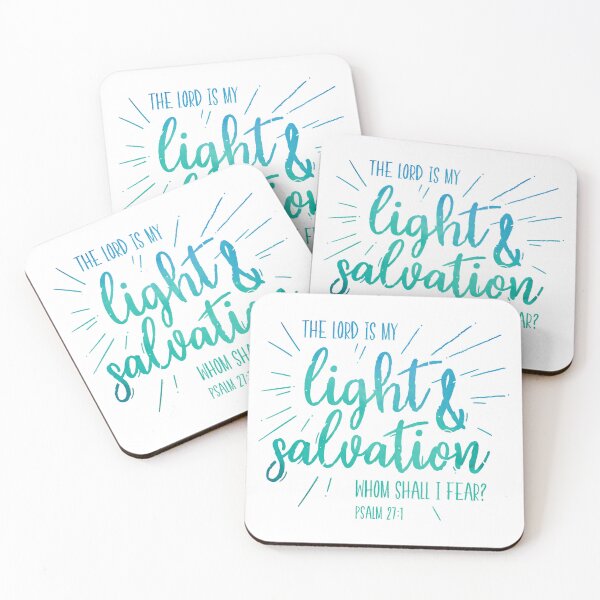 Item preview, Psalm 27 1 - The Lord is my light and salvation designed and sold by Motivburg.