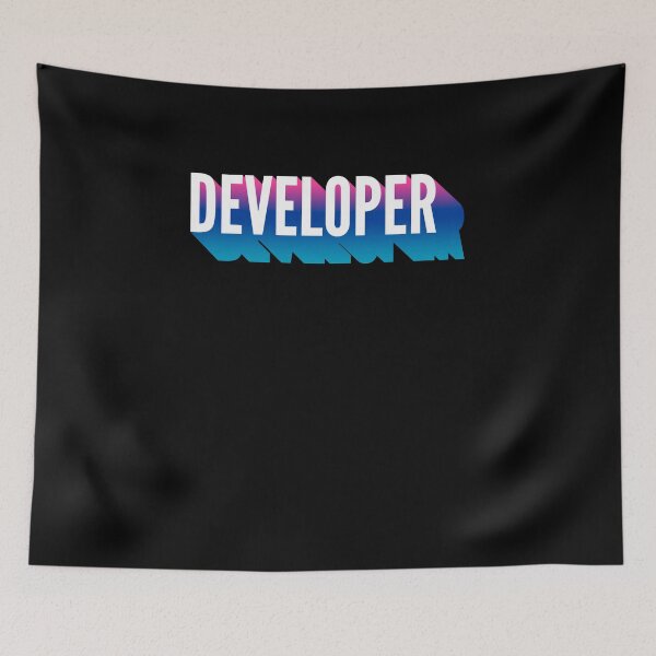 Item preview, Developer With Long Gradient Shadow designed and sold by SVPOD.