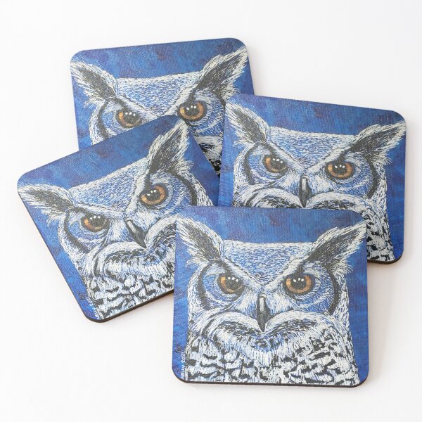Item preview, OWLS ARE SO COOL designed and sold by shellytaylorart.