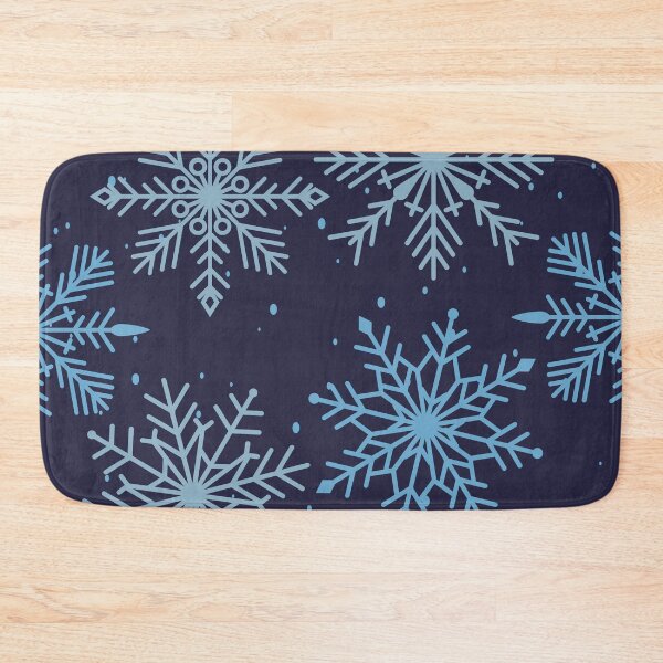 Item preview, snowflakes falling during christmas night designed and sold by huape.