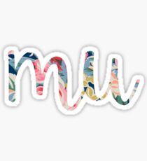 Mu Sticker