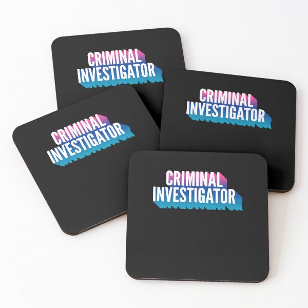 Item preview, Criminal Investigator With Long Gradient Shadow designed and sold by SVPOD.